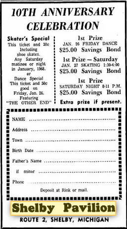 Shelby Pavilion - 1968 Celebration 10 Year Anniversary (newer photo)